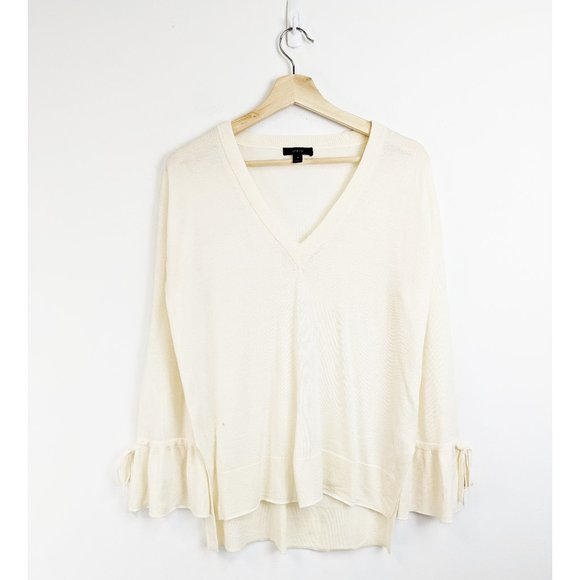 J. Crew Sweaters - NEW J. Crew Merino Sweater Drawstring Sleeves S